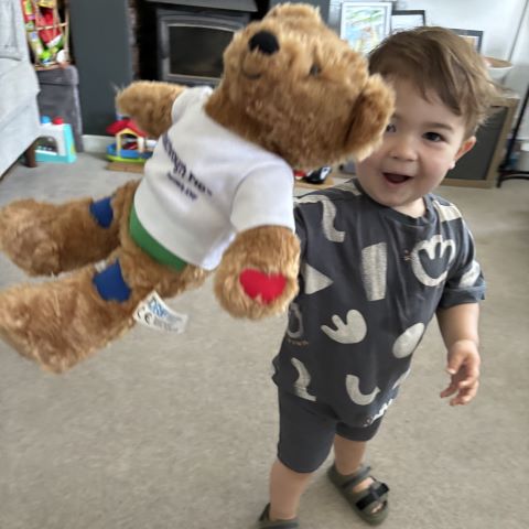 Rufus - the bear with type 1 diabetes