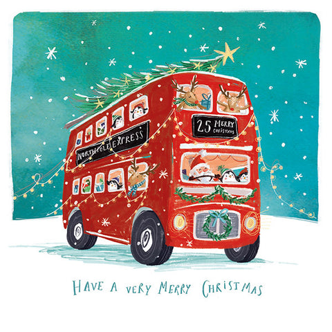 Christmas Bus (Single pack)