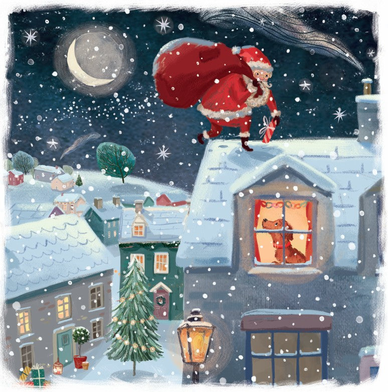 I Saw Santa & Santa's Been (twin pack)