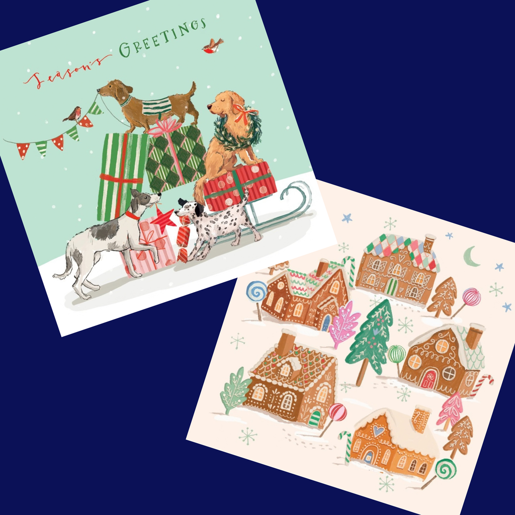 Sugar Tree & Sleigh Dogs (twin pack)